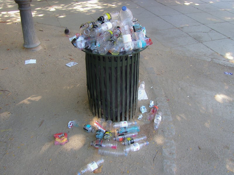 Recycled materials art